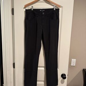 Men’s Travis Matthews Open to Close Performance Black Pants - 33